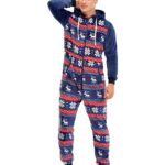 Blue flannel printed pajama suit for men worn by a very fashionable man