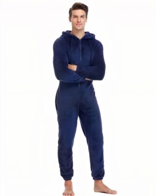 Very high quality and fashionable hooded pajama suit for men