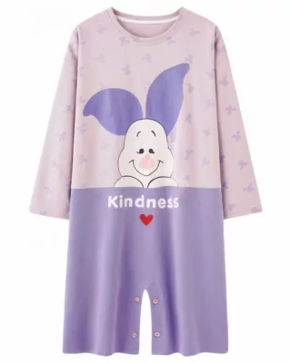 Cute pyjama pants Piglet purple fashionable very good quality