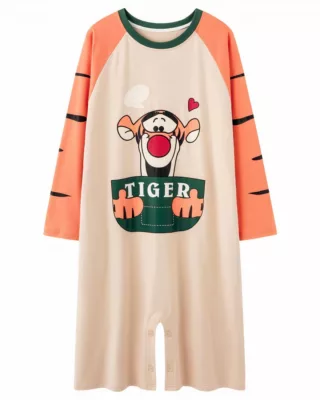 Women's Tigger cotton pajamas high quality fashionable