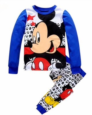 Cotton pajamas with Mickey on a blue background very comfortable