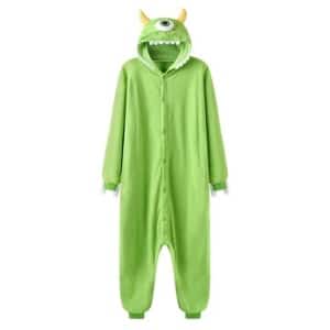 Mike's Monster & Company pyjama suit in green