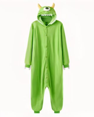 Mike's Monster & Company pyjama suit in green