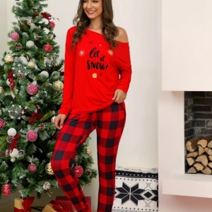 Christmas pyjamas for women with checks