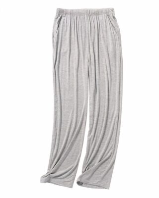 Pyjamas for man of summer fluid of color gray